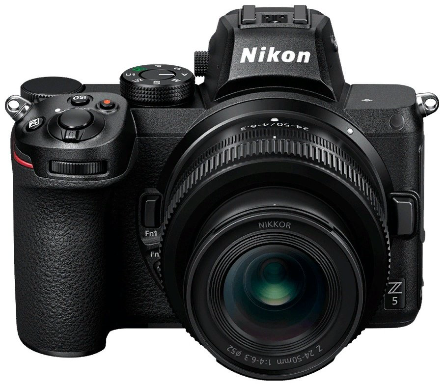 Фотокамера Nikon Z5 24-50 f/4-6.3 + FTZ Adapter черный купить,NaN