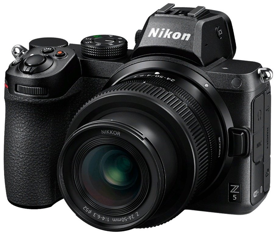 Фотокамера Nikon Z5 24-50 f/4-6.3 + FTZ Adapter черный - ForteMarket Фотокамера Nikon Z5 24-50 f/4-6.3 + FTZ Adapter черный купить,0