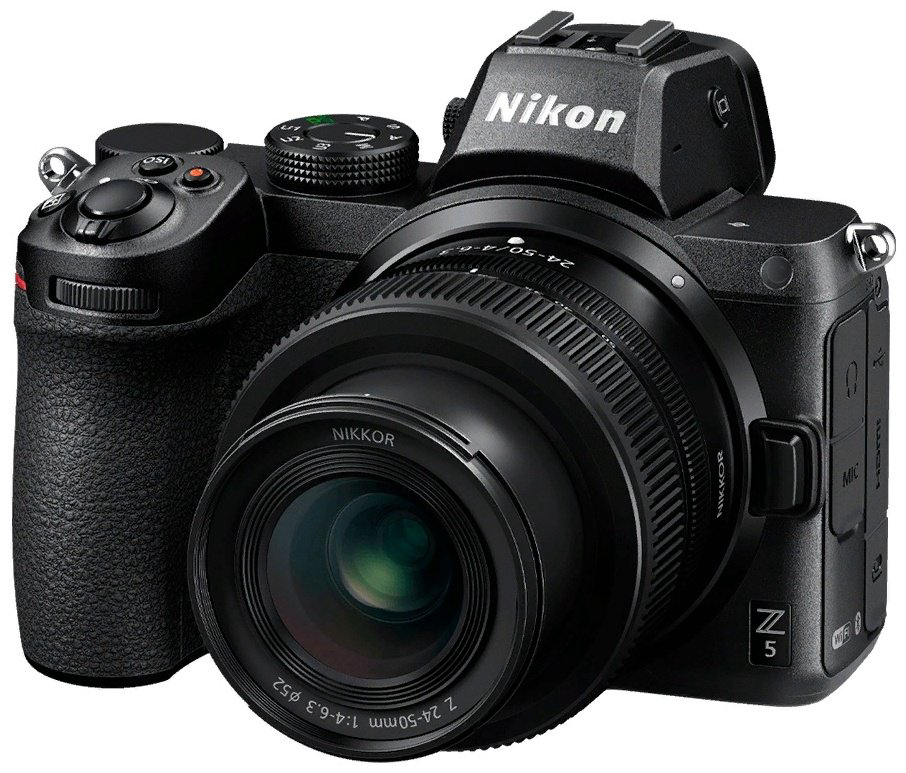 Фотокамера Nikon Z5 24-50 f/4-6.3 + FTZ Adapter черный купить,NaN