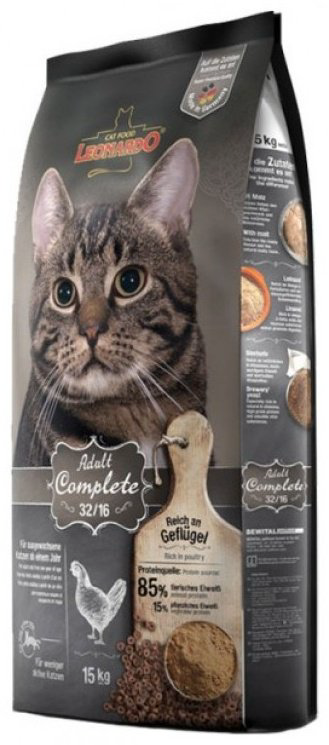 Корм Leonardo Adult Complete птица птица 15 кг купить,NaN