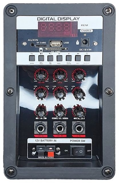 Портативная колонка Super Bass LT-912 черный - ForteMarket Портативная колонка Super Bass LT-912 черный купить,0