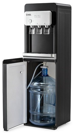 Кулер для воды A.E.L. LD-AEL-806a черный, серебристый - ForteMarket Кулер для воды A.E.L. LD-AEL-806a черный, серебристый купить,0