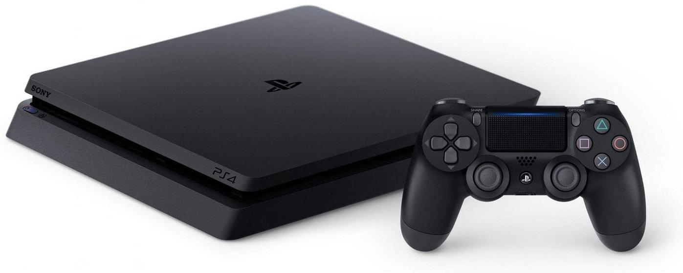 Игровая приставка PlayStation 4 Slim 1Tb 2 контроллера DualShock купить,NaN
