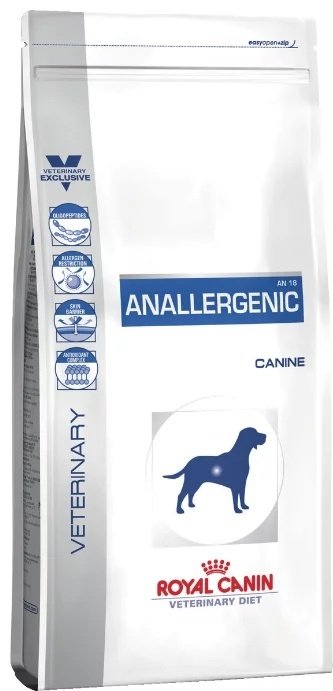 Корм Royal Canin Veterinary Diet Anallergenic AN18 злаки 8 кг купить,0