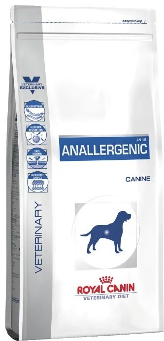 Корм Royal Canin Veterinary Diet Anallergenic AN18 злаки 8 кг купить,NaN