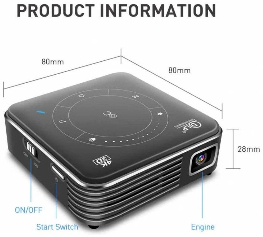 Проектор TouYinger D021 - ForteMarket Проектор TouYinger D021 купить,0