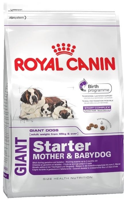 Корм Royal Canin Giant Starter M&amp;B для крупных пород 15 кг купить,0