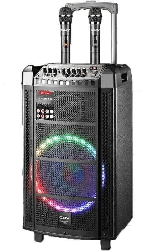 Портативная колонка COV CV-V51 черный