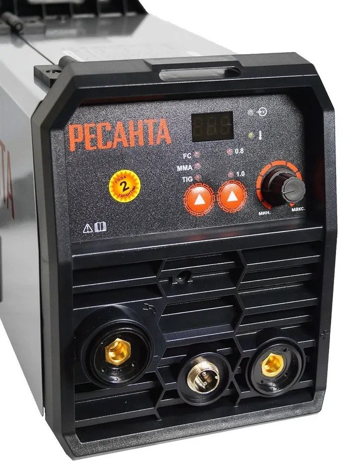 Ресанта сварочный инвертор САИПА-160П 65/142 (аргонная (аргонодуговая) сварка, ручная дуговая сварка (MMA), FCAW) купить,NaN