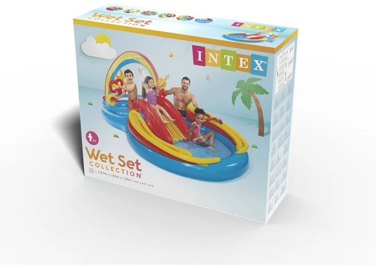 Надувной бассейн Intex 57453NP 297x193см купить,NaN