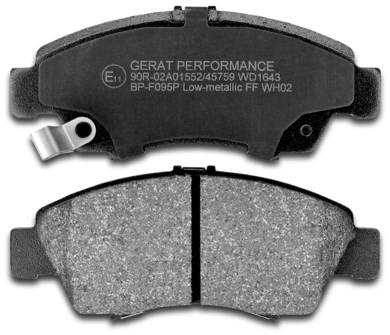Колодки передние Gerat BP-F095P 2шт купить,11191