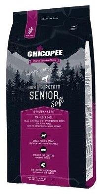 Корм Chicopee Senior Soft Козье мясо с картофелем для пожилых всех пород 12 кг