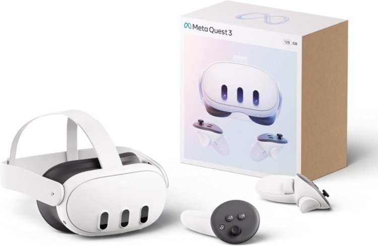Очки виртуальной реальности Meta Quest 3 128 Gb купить,0