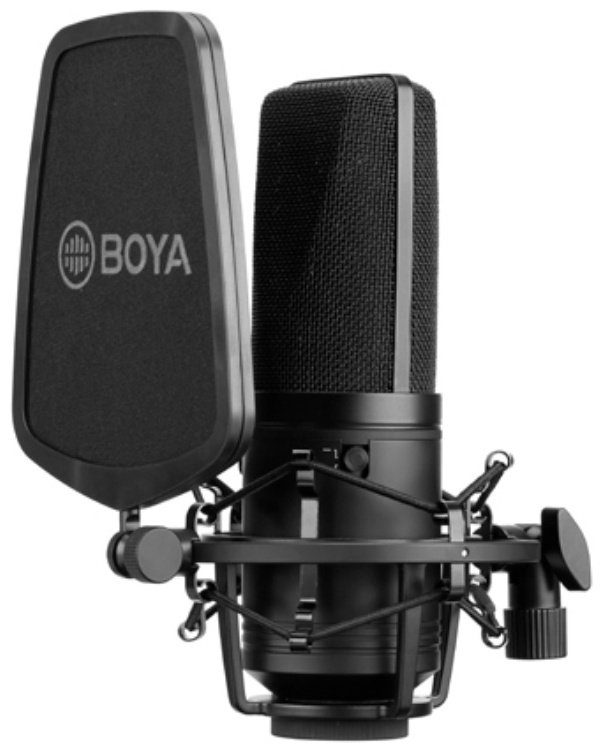 Микрофон Boya BY-M1000 черный купить,NaN