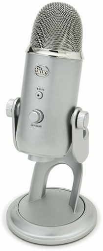 Blue Yeti серебристый
