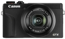 Фотокамера Canon PowerShot G7 X Mark III черный