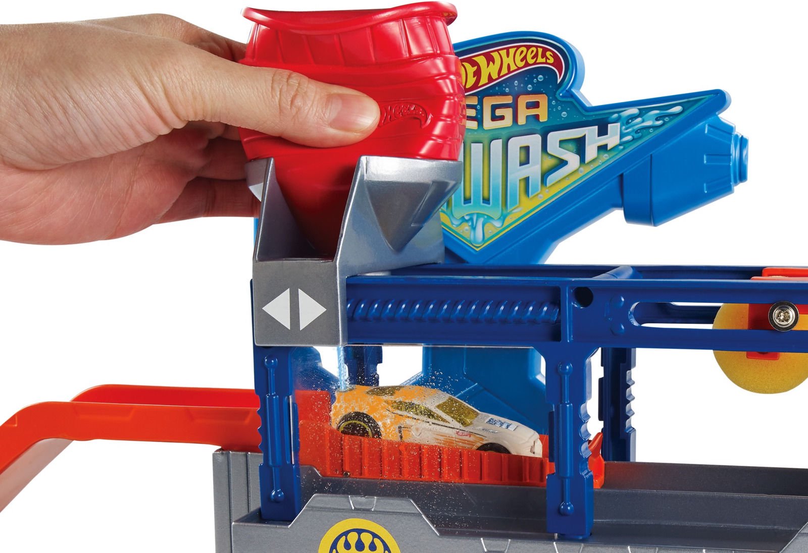 Игровой набор Hot Wheels City Мега-автомойка купить,NaN