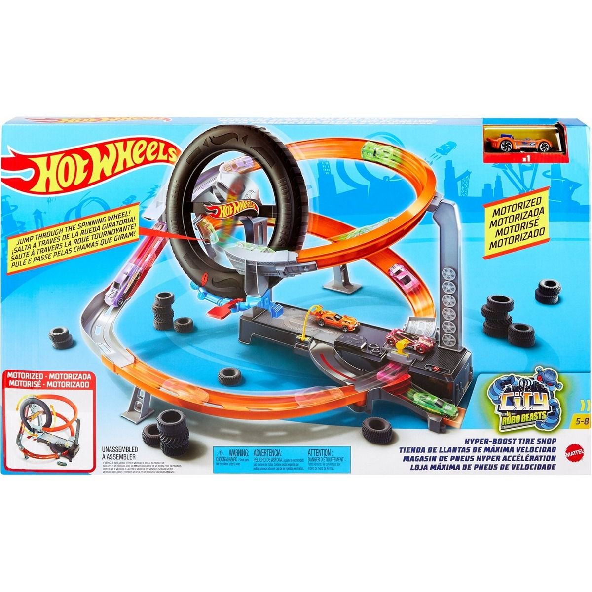 Игровой набор Hot Wheels City Шиномонтажная мастерская купить,NaN