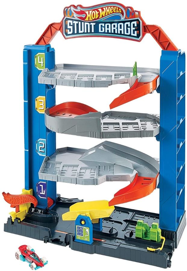 Игровой набор Hot Wheels City Трюки в гараже купить,NaN