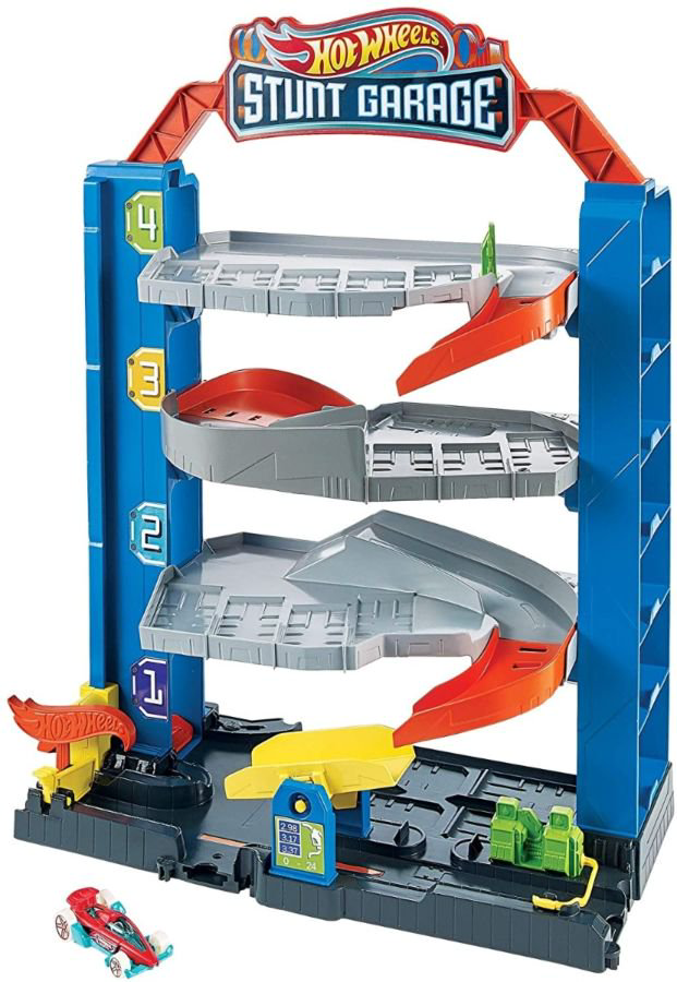 Игровой набор Hot Wheels City Трюки в гараже купить,NaN