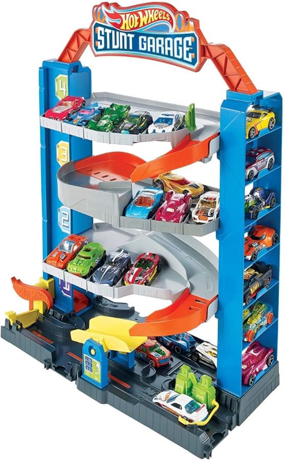 Игровой набор Hot Wheels City Трюки в гараже купить,NaN