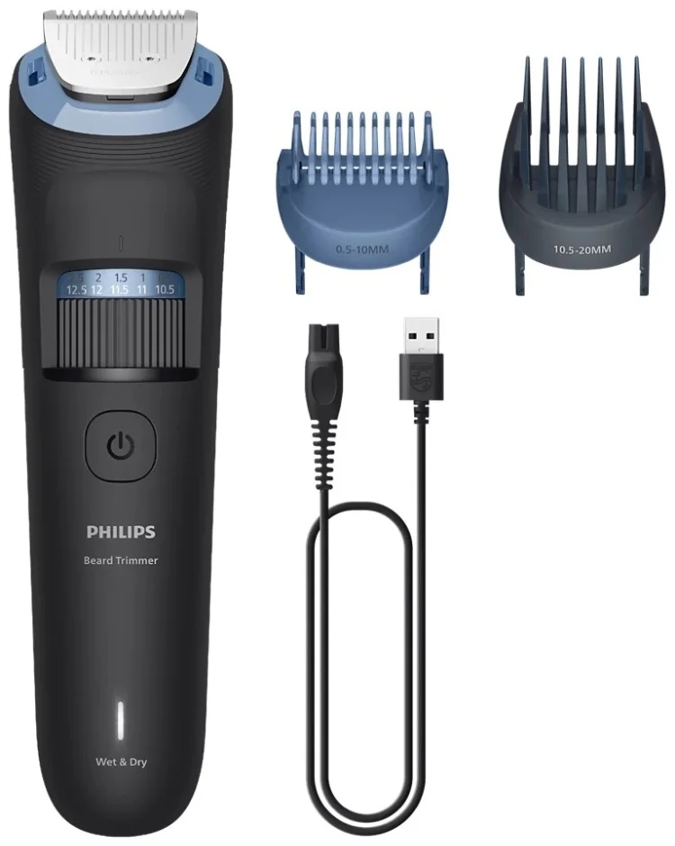 Триммер для бороды Philips BT3660/15 черный