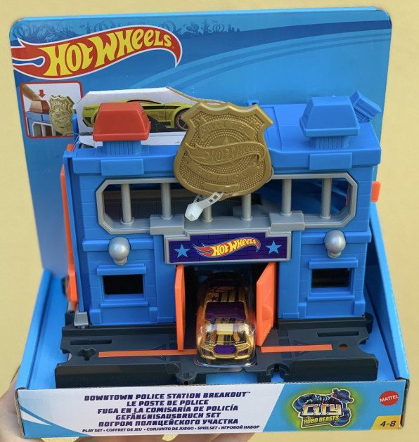 Игровой набор Hot Wheels City Полицейский участок купить,NaN