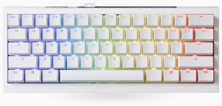 Клавиатура Ducky One X Mini Wireless White