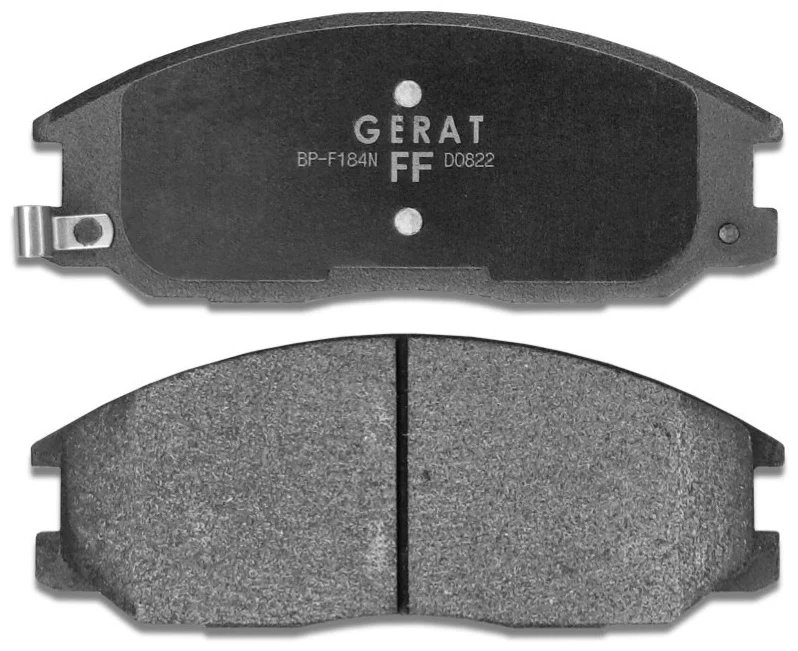Колодки передние Gerat BP-F184N купить,7855