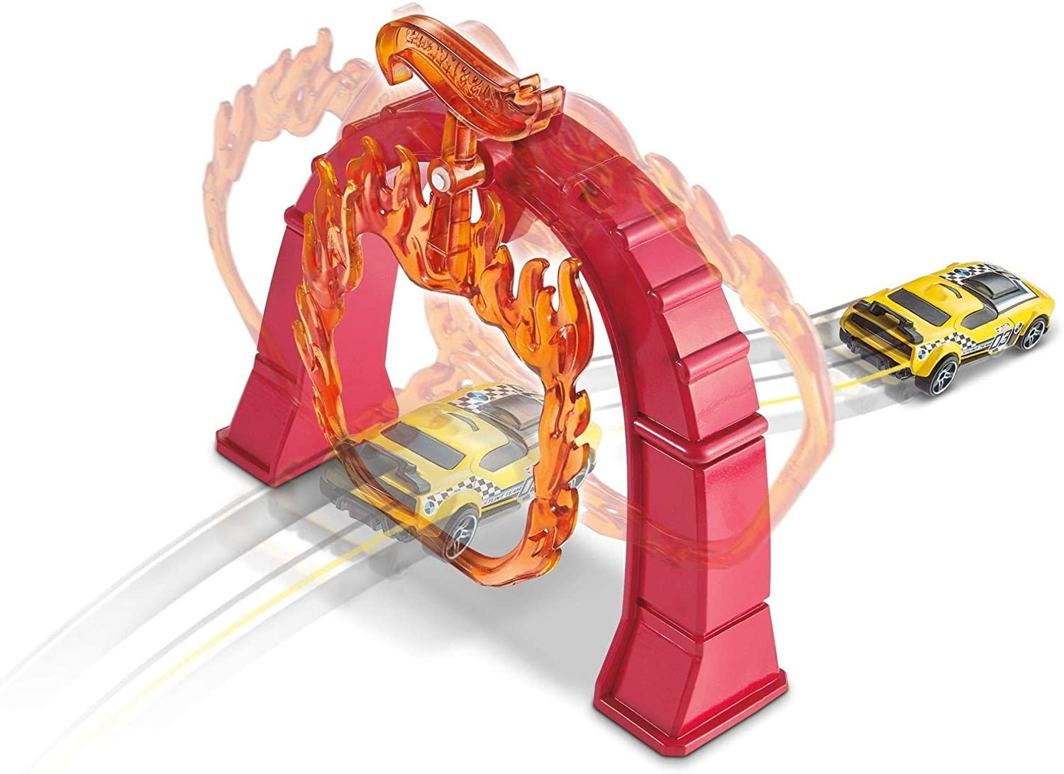 Игровой набор Hot Wheels Action Огненный прыжок купить,NaN