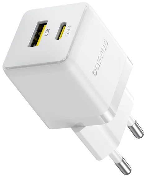 Адаптер питания Baseus Palm C+U 30W P1011160A213-00 White 