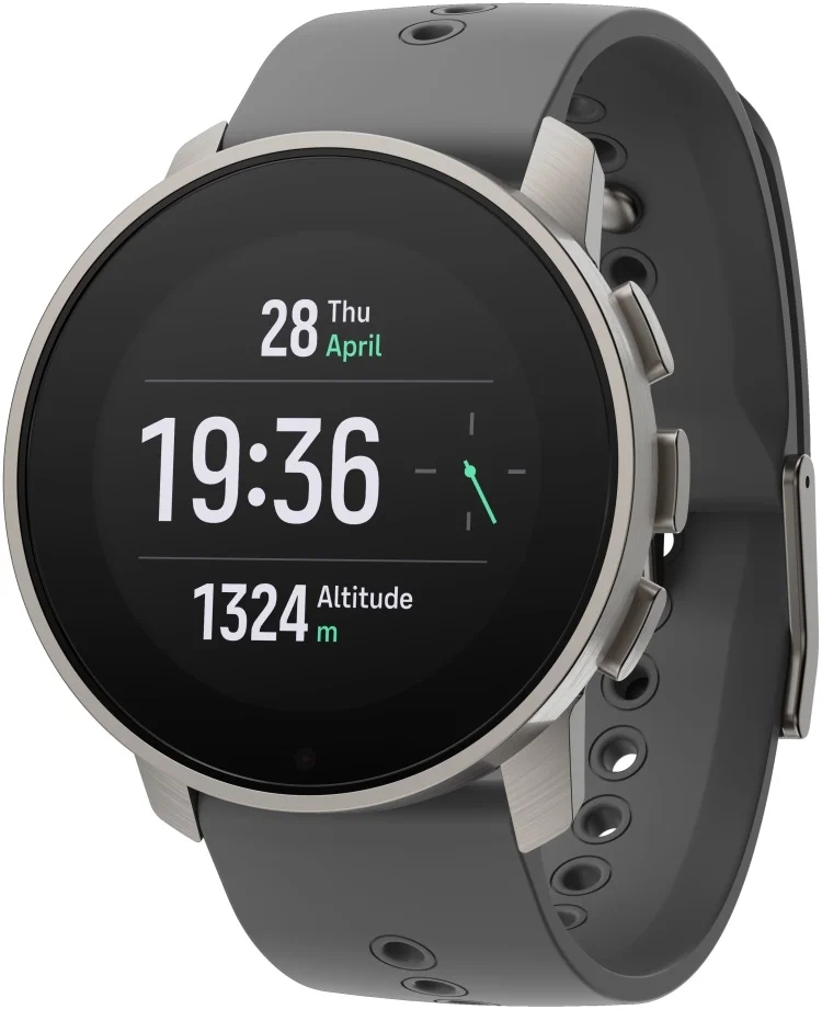 Смарт-часы Suunto 9 Peak Pro Titanium Slate SS050809000 43 мм Silver Grey