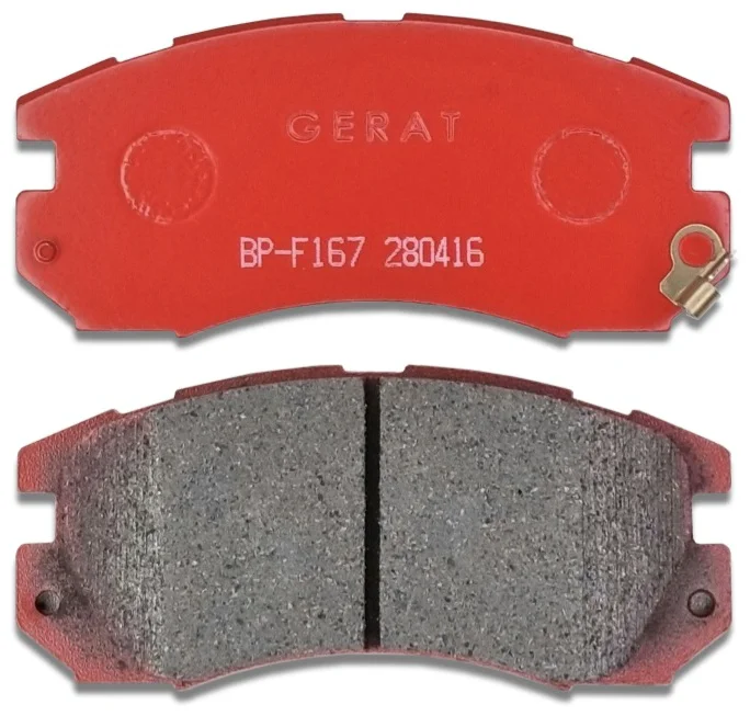 Колодки передние Gerat BP-F167 купить,7855