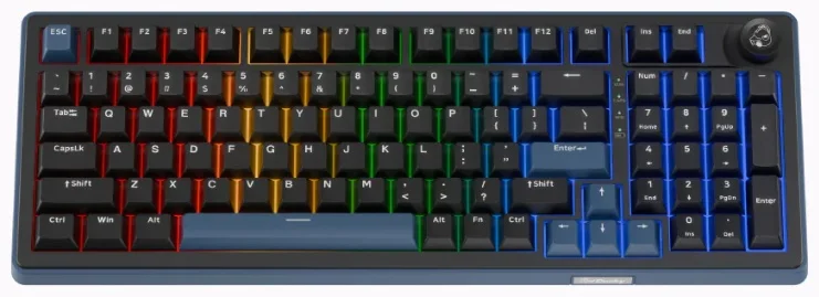 Клавиатура Ducky OK-M-98 Baby Switch Black