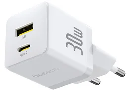 Адаптер питания Baseus Palm C+U 30W P1011160A213-00 White 