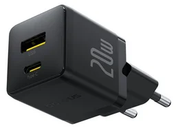 Адаптер питания Baseus Palm C+U 20W P10111608113-00 Black 