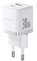 Адаптер питания Baseus Palm C+U 30W P1011160A213-01 White