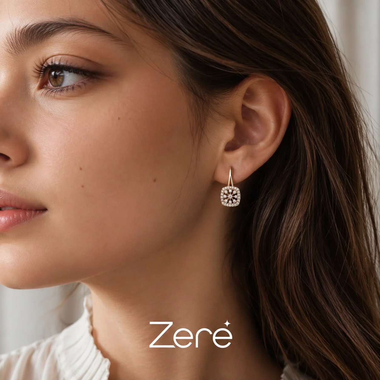 Серьги Zere ZR100623 красное золото 2.39гр - ForteMarket Серьги Zere ZR100623 красное золото 2.39гр купить,198650