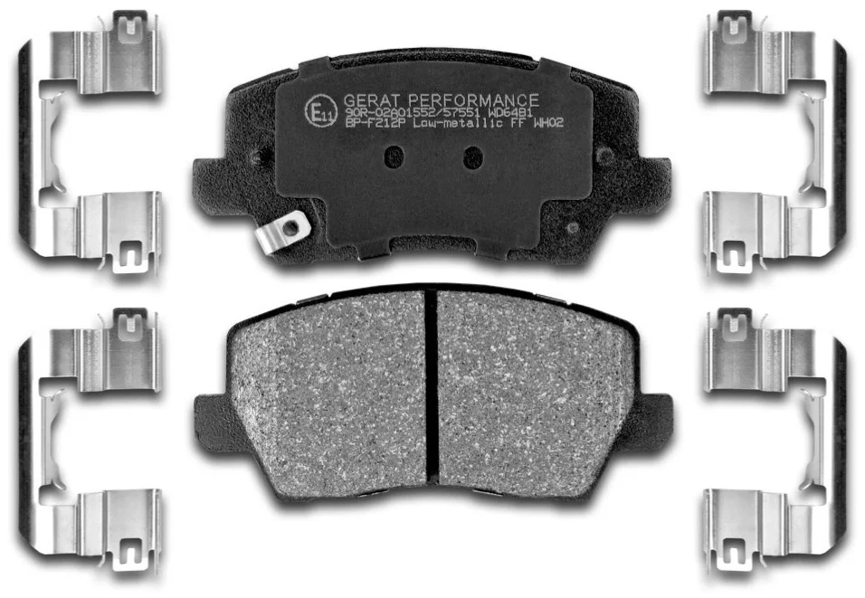 Колодки передние Gerat BP-F212P купить,13239