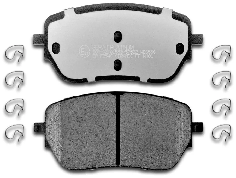 Тормозные колодки Gerat Platinum BP-F254C купить,17528