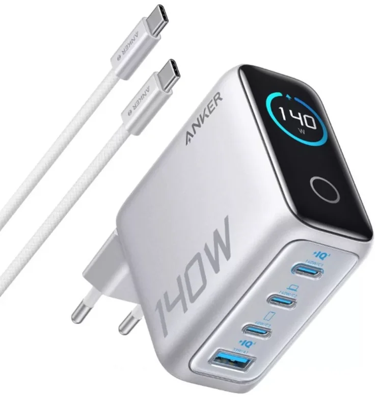 Зарядное устройство Anker 3C1A 140W B2697G41 Silver купить,NaN