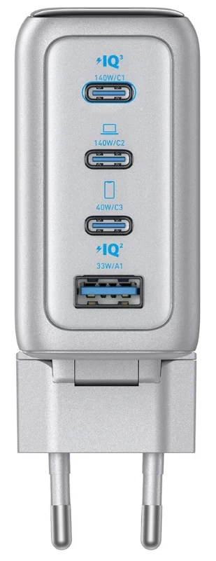 Зарядное устройство Anker 3C1A 140W B2697G41 Silver купить,NaN