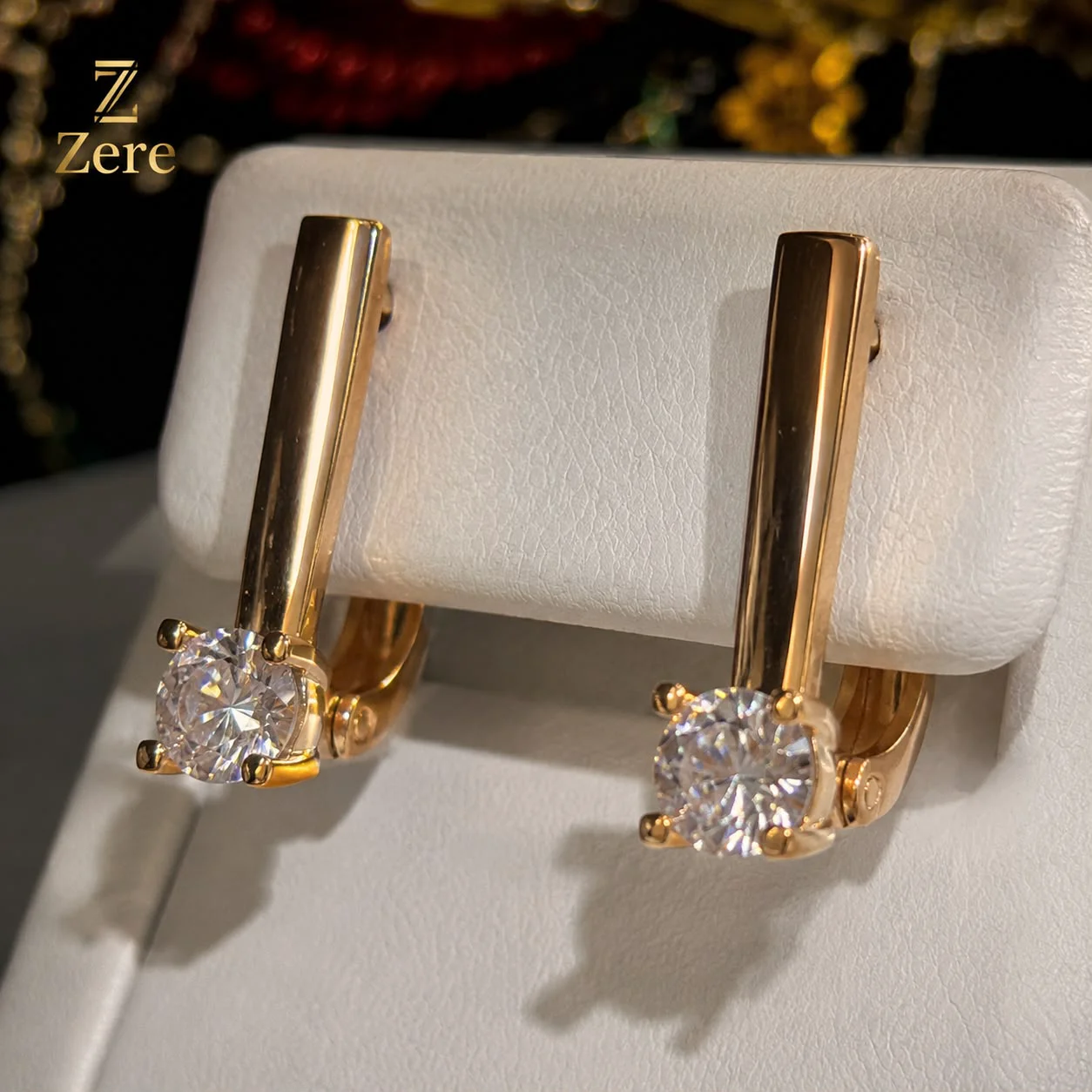 Серьги Zere ZR100622 красное золото 2 гр купить,168000