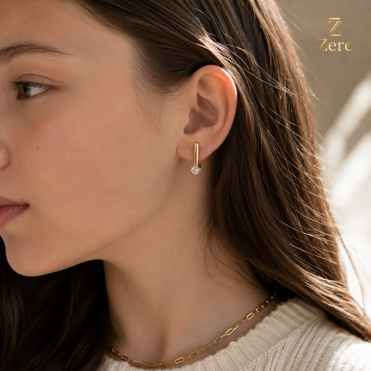 Серьги Zere ZR100622 красное золото 2 гр купить,168000