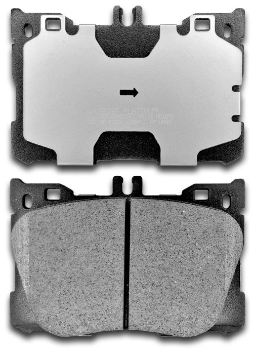 Колодки передние Gerat BP-F255C 2 шт купить,23821