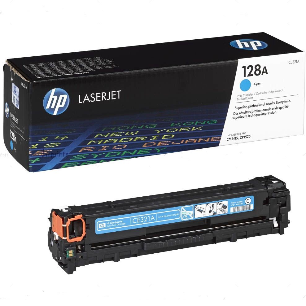Картридж лазерный HP Office Pro© №128A CE321A голубой
