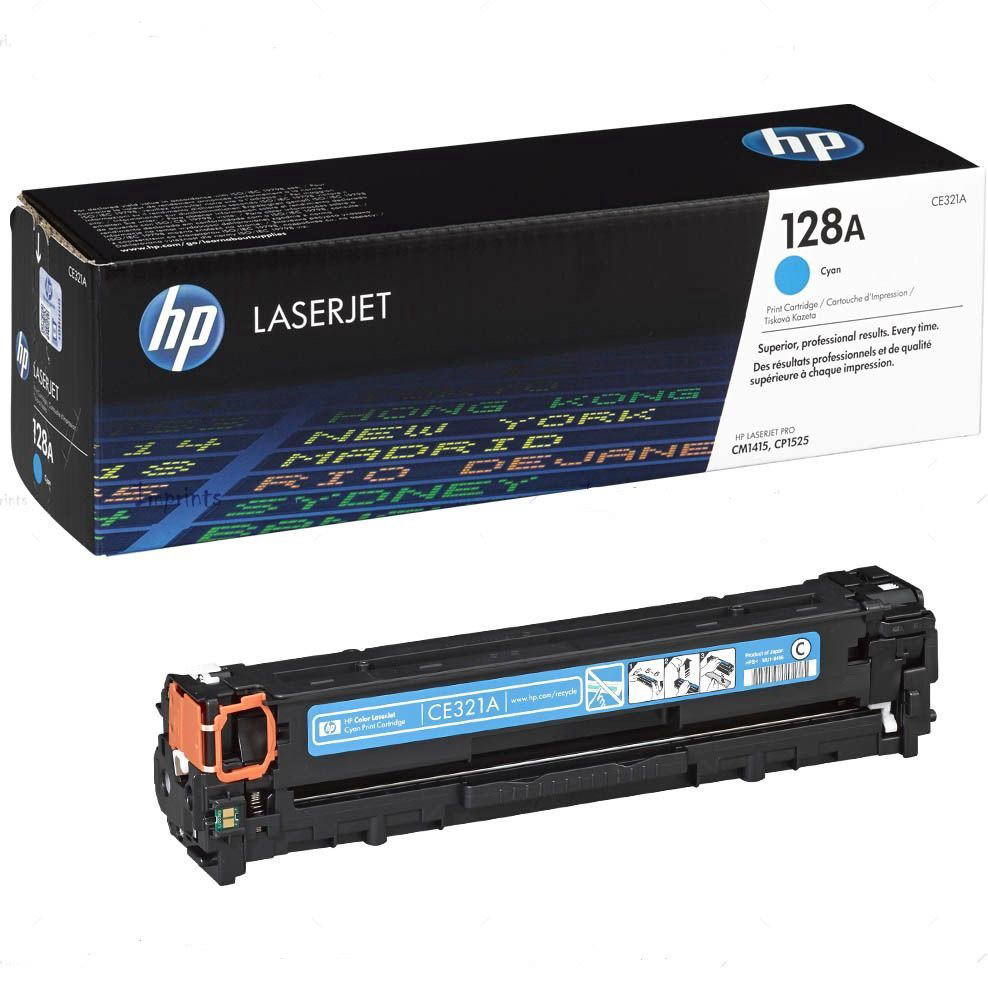 Картридж лазерный HP Office Pro© №128A CE321A голубой