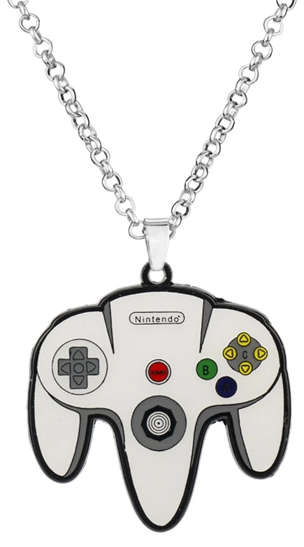 Подвеска Brelki.kz Nintendo 64 металл, эмаль