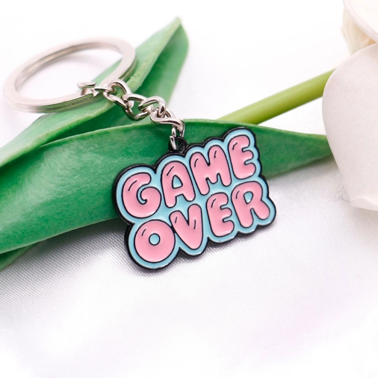 Брелок Brelki.kz gameover металл 1 шт купить,1500
