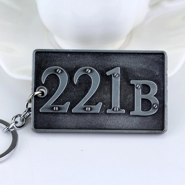Брелок Brelki.kz шерлок 221B металл 1 шт купить,1800